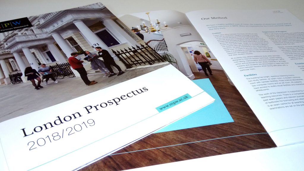 College prospectuses